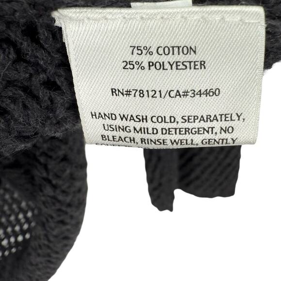 Eileen Fisher Open Knit Open Cardigan Sz L - Picture 5 of 7